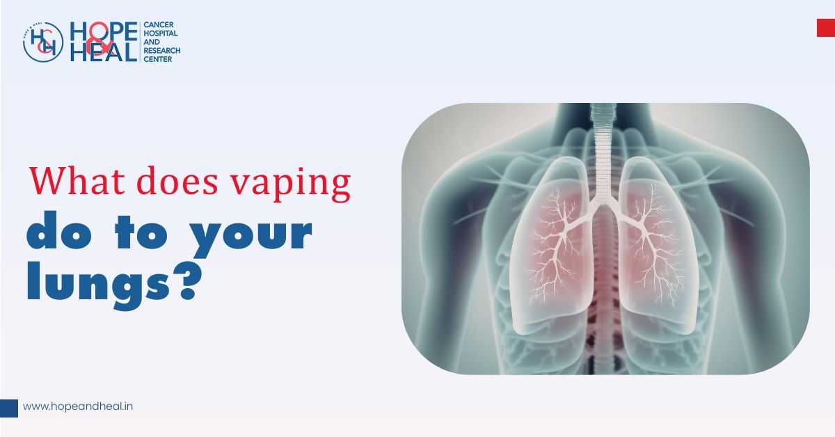 What Does Vaping Do to Your Lungs?