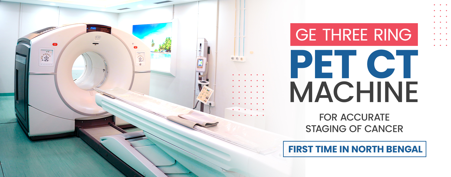 PET-CT GE 3 Ring Machine