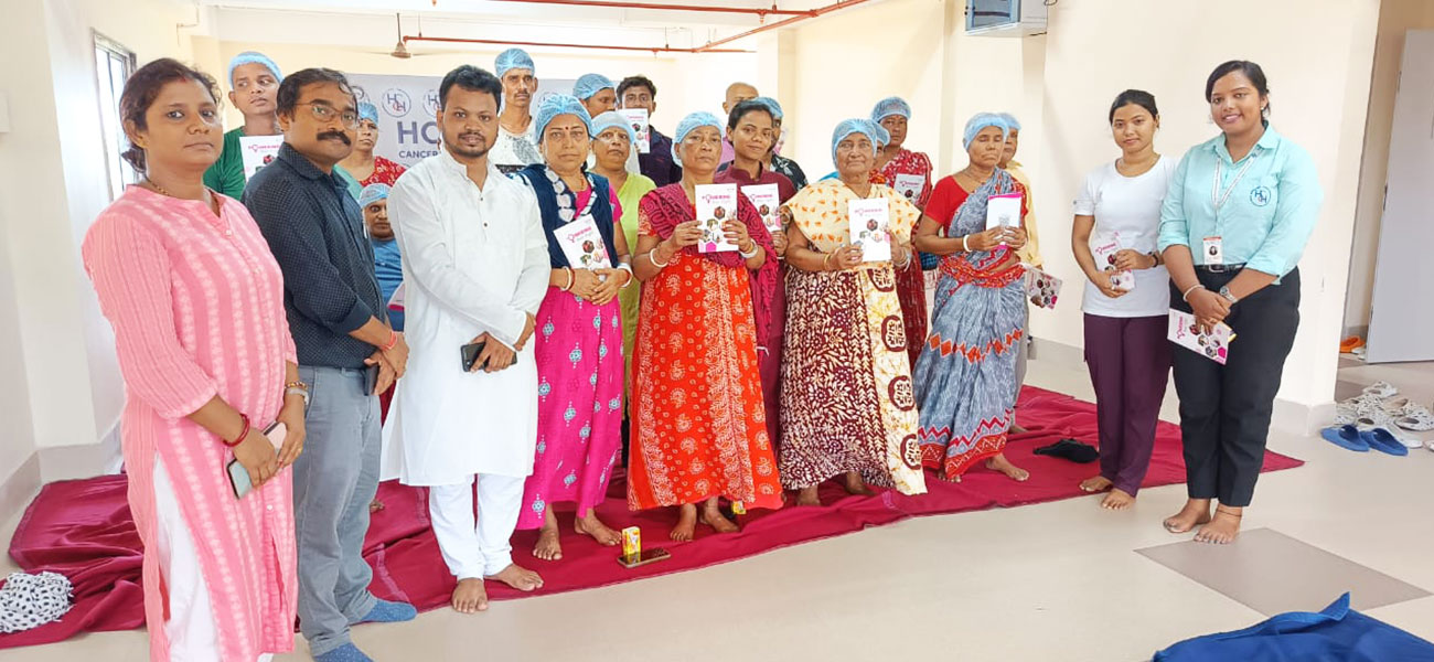 Hope and Heal Cancer Hospital Celebrates World Lung Cancer Day by Hosting Yoga Session