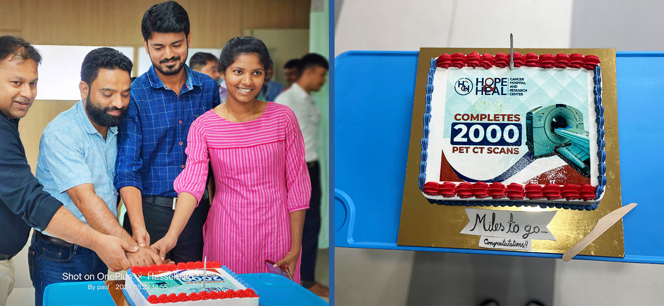 Celebrating 2000 PET CT Scans Milestone