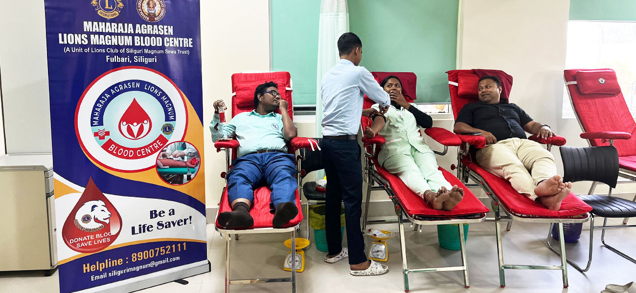 Blood Donation Camp at Hope and Heal Cancer Hospital - October 2024