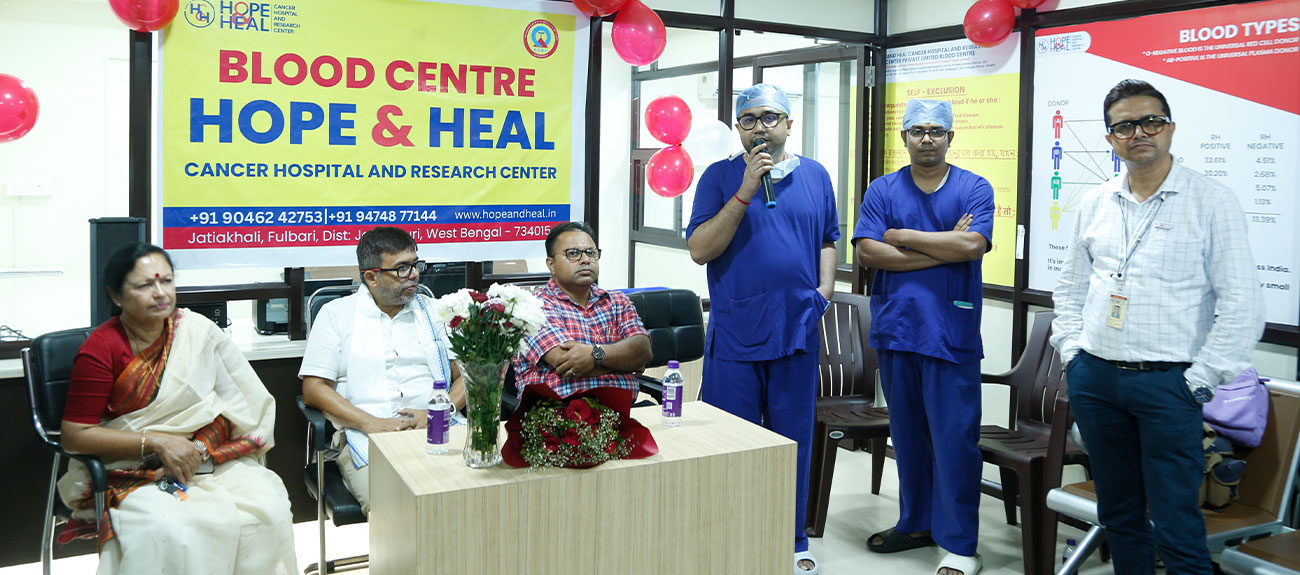 Opening Ceremony of Blood Centre (Bank) | Hope & Heal Cancer Hospital